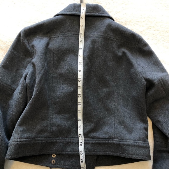 Motorcycle-style Cropped "Biker" Jacket - Picture 9 of 9